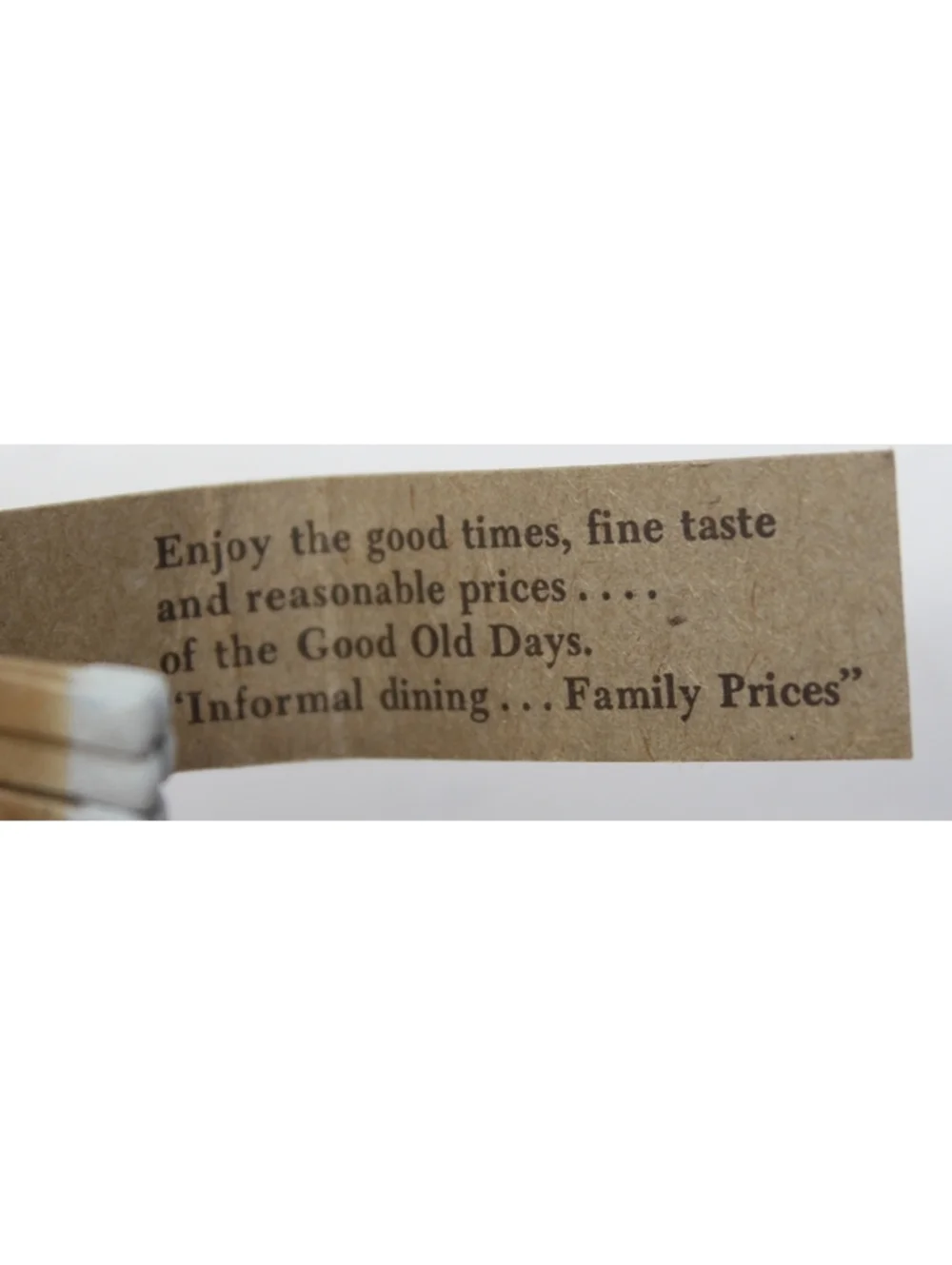 Vintage 70s Matchbook The Spaghetti Store Memphis, Tennessee Italian Restaurant